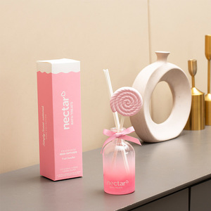 Loris – désodorisant de noël, huile de parfum de luxe, parfum de maison, diffuseur en bouteille noir, bouteille avec bâton et boîte - Product Image 2