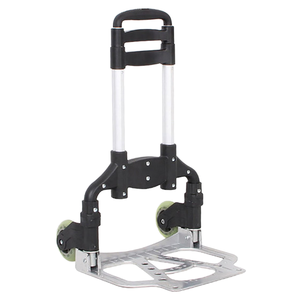 Plate-forme fermée en métal de largeur de structure de chariot de chariot de main <span class=keywords><strong>HT1827</strong></span> de Deux-roue - Product Image 6