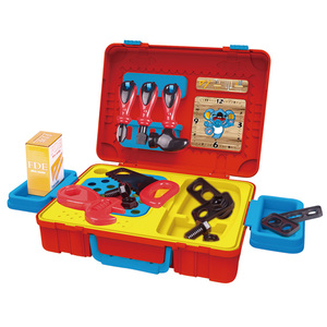 Hanye 2 en 1 niños Juego maleta mecánico juguetes conjunto de herramientas de plástico juguetes para la Educación - Product Image 1