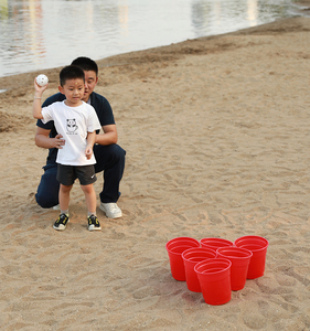 Jeu de <span class=keywords><strong>Pong</strong></span> géant pour la famille, idéal pour le jardin, la pelouse, la plage, jeu de plein air - Product Image 3