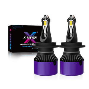 ไฟหน้ารถยนต์ X-7SEVEN 2025 รุ่นยอดนิยม ผลิตโดยโรงงาน OEM กำลังไฟ 85 วัตต์ 15000 ลูเมน รุ่น H1 H4 H7 9005 HB3 9006 HB4 9012 HIR2 หลอดไฟ LED สำหรับรถยนต์ - Product Image 5