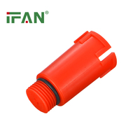 IFAN Offre Spéciale en gros pas cher de haute qualité 20 25 32 1/2 3/4 coloré ppr embout ppr raccords de tuyauterie ppr bouchon