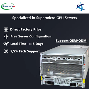 Supermicro SYS 822gs nbrt 8U máy chủ NVIDIA hgx B200 8GPU 32 DIMM khe cắm Dual Xeon 6500 6700 Series Bộ vi xử lý máy chủ GPU - Product Image 3