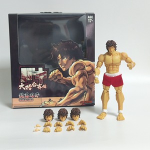 Animación BAKI Hanma Baki Duel Orochi Doppo articulaciones articuladas figura de Anime movible figura de acción colección modelo Juguetes - Product Image 5
