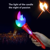 Obor LED kustom untuk acara olahraga stik pencahayaan Cheer Halloween & Natal pesta bantuan & ide hadiah untuk pertunjukan panggung