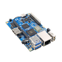 Orange Pi 3 LTS AllWinner H6 64Bit 8GB EMMC 2G RAM WiFi BT 5.0 Boîtier en option Câble compatible avec ventilateur d'alimentation Carte TF OPI 3LTS