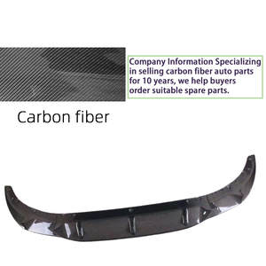 Pour Série 7 G11 Style HAMAN Lèvre avant en fibre de carbone 2015-2021 - Product Image 5