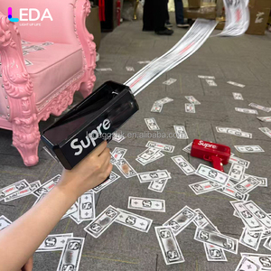 Pistola de Billetes LEDA de Color Personalizado, Accesorios para Fiestas y Eventos, Pistola de Dinero Eléctrica de Plástico para Bodas - Product Image 3