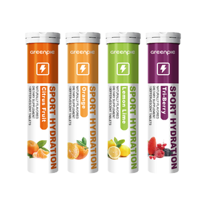 Greenpie อาหารเสริมแบบเม็ดอิเล็กโทรไลต์ปราศจากน้ำตาลรสชาติธรรมชาติสำหรับเล่นกีฬา - Product Image 2