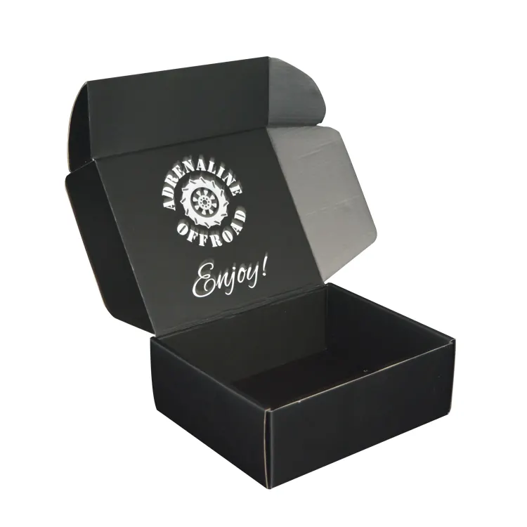 Grosir Kotak Karton Bergelombang Pesanan Khusus Kotak Pengiriman Mailer Logo Kustom Paket Kotak Surat Kemasan Hadiah Kosmetik