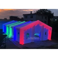 Tente Gonflable LED pour Fêtes, Événements et Mariages - Maison Gonflable - Chapiteaux Gonflables