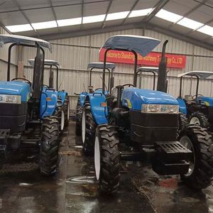 Calidad Original 75hp Usado New-Holland SNH754 Tractor 4wd Con Cabina Precio Muy Barato con <span class=keywords><strong>Implementos</strong></span> - Product Image 6