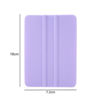 Raclettes en plastique grattoir d'emballage de voiture avec feutre de tissu outils de raclette de voiture pour fenêtre en vinyle de fibre de carbone film de feuille de voiture propre