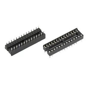 Dọc 2*14pins 2.54mm <span class=keywords><strong>IC</strong></span> ổ cắm 2.54mm 28pins <span class=keywords><strong>IC</strong></span> nối ổ cắm - Product Image 1