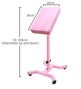 Reposabrazos Profesional para Tatuajes, Ajustable en Altura y Ángulo, Cómodo, Color Rosa, Fácil <span class=keywords><strong>de</strong></span> Usar, para Estudio - Product Image 1