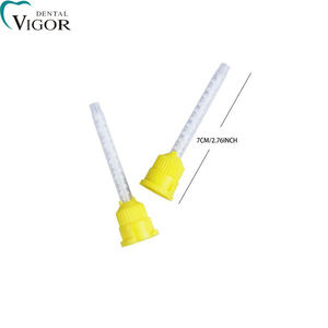 Puntas de mezcla de impresión desechables dentales de alta calidad punta intraoral amarilla para material de impresión - Product Image 4