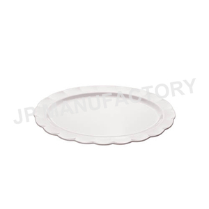 <span class=keywords><strong>Plateau</strong></span> alimentaire en plastique, <span class=keywords><strong>grand</strong></span> <span class=keywords><strong>plateau</strong></span> de service, 20 pouces, <span class=keywords><strong>plateau</strong></span> de charge ovale en <span class=keywords><strong>mélamine</strong></span> blanche - Product Image 6