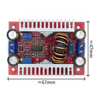 Convertisseur élévateur de tension DC 400W 15A Max 8.5-50V vers 10-60V, module chargeur de tension à courant constant pour pilote LED