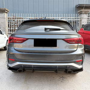 Aileron arrière Audi Q3 F3 Sportback en ABS noir piano avec texture carbone, kit carrosserie 2019+ - Product Image 2