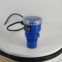 Capteur de niveau à ultrasons, instrument de mesure de niveau sans contact de haute précision pour les liquides, l'eau, OEM, matériau ABS, garantie 1 an