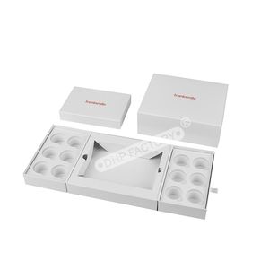 Caja de regalo blanca de gran oferta personalizada de primera calidad, cierre magnético para un Sellado seguro, divisores extraíbles para una organización flexible - Product Image 3