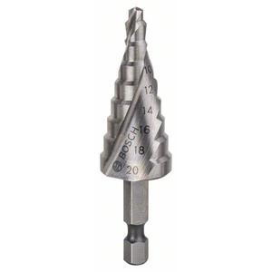 Bosch-2608597524 1/4 ''ดอกสว่านแบบขั้นบันไดดอกสว่าน ø4-20mm - EAN ดอกสว่านเจาะ3165140107396เจาะแบบเป็นขั้น - Product Image 1