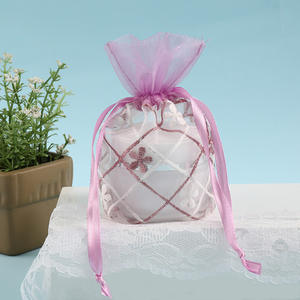 Nouveau Creative Organza Dentelle Bundle Poche Fruits Secs Bonbons Emballage Sac Décoratif Cosmétiques Accessoires Sac De Rangement - Product Image 4