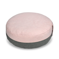 Coussin de méditation de Yoga en velours biologique, nouveauté directe d'usine, coussin de méditation carré et amovible