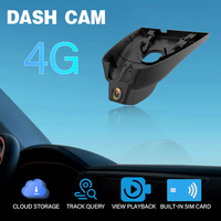 HOLROADX Enregistreur vidéo 4G Plug&Play pour tableau de bord, compatible OEM BYD Yuan 2022, double caméra, vision nocturne, enregistrement en boucle, contrôle par application, capteur G