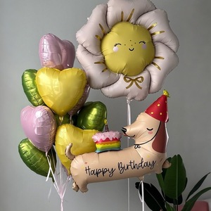 Palloncino in Foil Spesso a Forma di Hot Dog per <span class=keywords><strong>Compleanno</strong></span>, Baby Shower, Eventi e Decorazioni per la Stanza - Product Image 3