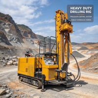 Foreuse de carottage d'exploration géologique hydraulique intégrale HYDX-5A d'occasion pour forages BQ1500m, NQ1300m, HQ1000m, PQ680m