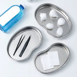 Bandeja para Riñón KSMED para Hospital, Bandejas Médicas para Apósitos de Tamaño Personalizado, Instrumento Dental Manual de Acero Inoxidable 304 con Certificación CE - Product Image 4