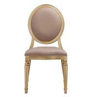 Chaises empilables de luxe en aluminium pour hôtels, salles de réception et banquets – Vente en gros