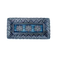 Service de table en céramique, design complet en céramique, vaisselle de Noël, assiettes en céramique pour servir, style baroque, Europe du Nord