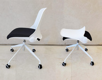 Mode pliant ascenseur rotatif personnel réunion chaise maison ordinateur chaise petite chaise de bureau pliante
