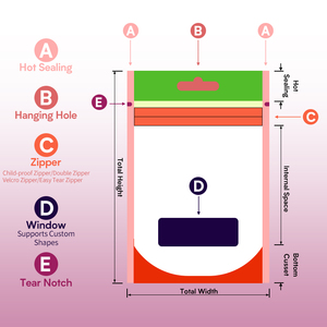 Pochette debout avec fermeture éclair pour paquets <span class=keywords><strong>d</strong></span>'arachides épicées, sacs plats en mylar PE 100g 250g métallisé en feuille imprimée personnalisée - Product Image 5