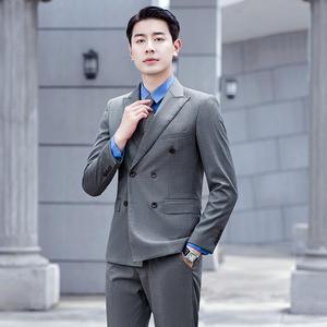 Traje de Hombre de Negocios, Cómodo, Cruzado, Estilo Blazer, en Oferta - Product Image 5