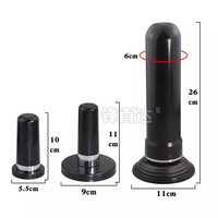 Antena Omnidireccional 4G LTE de Alta Ganancia de 35dBi, 800-2700MHz, Fibra de Vidrio, Base Magnética NMO, Antena para Vehículo para Estación Base