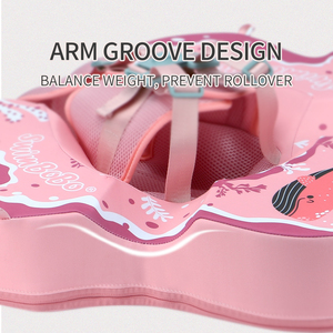 Swimbobo Anneau de natation pour bébé non gonflable Anneau de natation pour enfants Anneau sous les bras Anneau de natation pour bébé non gonflable avec auvent - Product Image 4