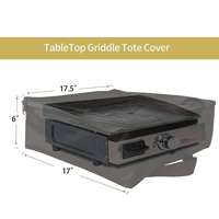 Couverture de gril de barbecue tous temps robuste couverture de gril étanche UVproof couverture de plaque chauffante extérieure anti-poussière Portable
