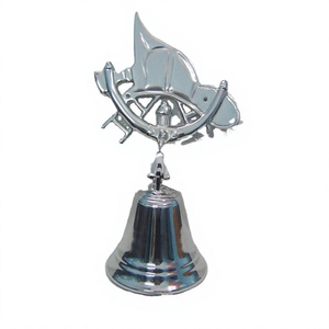 Campanas Decorativas de Metal, Campanas de Alta Calidad con Acabado Brillante para Decoración, Estilo Náutico - Product Image 1