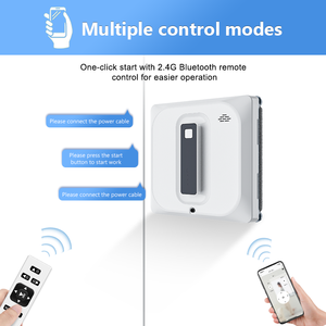 หุ่นยนต์ทำความสะอาดหน้าต่างสูญญากาศป้องกันรอยขีดข่วนดีไซน์แบบ one-touch เครื่องซักผ้าแบบจำกัดเวลาที่จำเป็น - Product Image 3