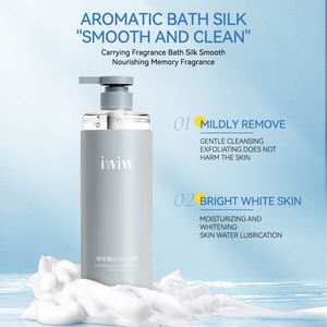 Gel douche éclaircissant pour le corps, acide hyaluronique, eau légère, gel douche avec niacinamide pour tous les types de peau - Product Image 2