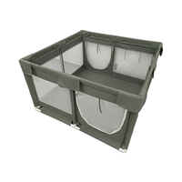 Offre Spéciale personnalisé gris profond chat chien ramper clôture grand espace animal de compagnie jouer piscine à balles Style moderne intérieur extérieur jouets