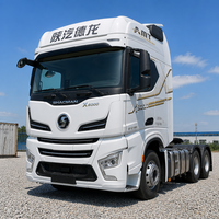 Truk Traktor Diesel Shacman X6000 Euro 6 610hp Berkualitas Tinggi 6x4 10 Roda Baru Tersedia, Kepala Traktor Siap Jual