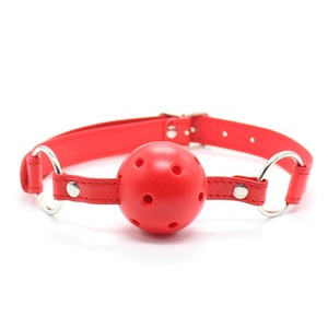BDSM Bondage Atmungs <span class=keywords><strong>Ball</strong></span> <span class=keywords><strong>Gag</strong></span>, Mund Biss für Erwachsene Sex Vorspiel - Product Image 2