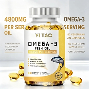Aceite de Pescado Omega-3 4800mg por Porción – Favorece la Salud del Corazón, Cerebro, Articulaciones, Sistema Inmunitario, Piel y Ojos, 120 Cápsulas Vegetarianas - Product Image 4