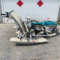 Transplanteur de riz économique avec machine à planter le riz robuste pour les petites exploitations.