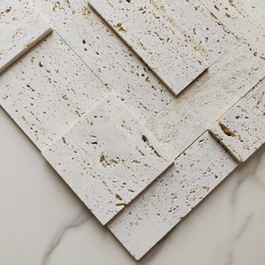 <span class=keywords><strong>Mosaico</strong></span> <span class=keywords><strong>in</strong></span> <span class=keywords><strong>pietra</strong></span> <span class=keywords><strong>naturale</strong></span> con <span class=keywords><strong>mosaico</strong></span> quadrato <span class=keywords><strong>in</strong></span> marmo travertino Beige 3D per mattonelle Backsplash - Product Image 4