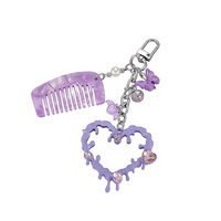 Nouveauté : Mini-breloque papillon moderne en alliage miroir fluide pour téléphone, sac, porte-clés, décoration, sangle de téléphone mignonne en forme de papillon